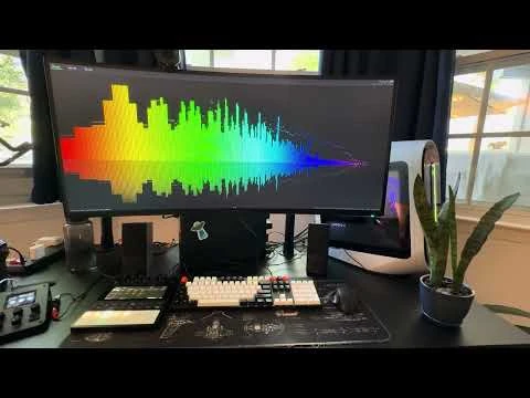 Bento music and custom audio visualization