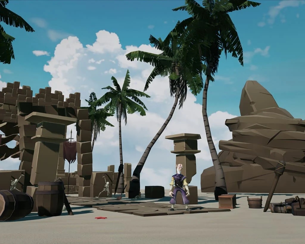 Island Temple — credited to Ron in Nilo’s public Made with Nilo gallery.