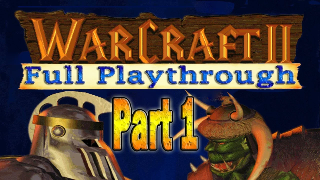 Warcraft II — artwork from the archived project video.